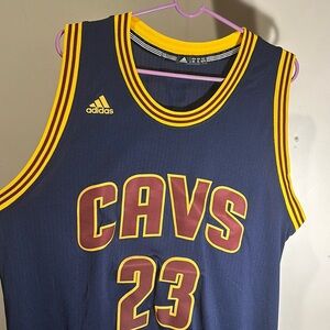 Lebron James Cleveland Cavaliers Adidas Basketball Jersey #23 NBA Extra Large +2